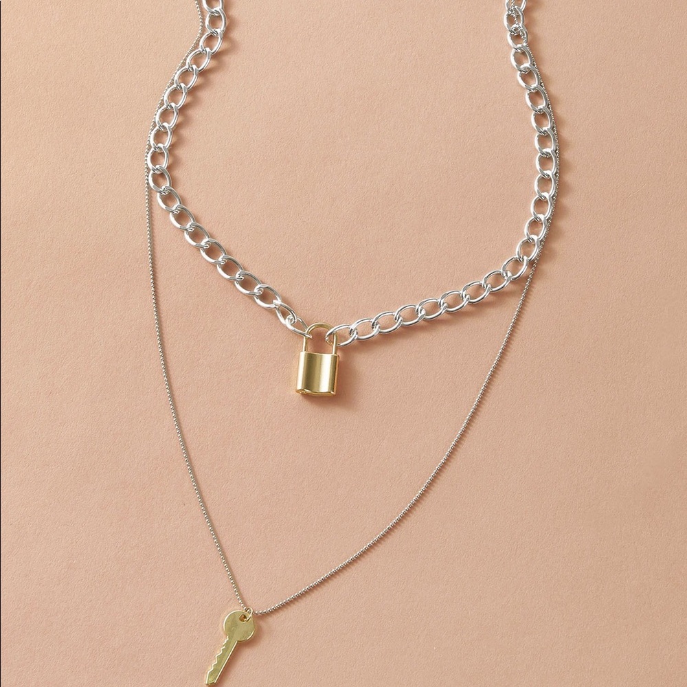 Locket and Key necklace!
